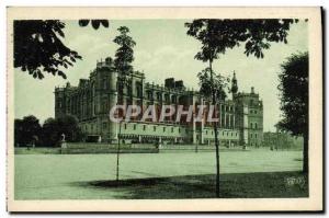 Old Postcard Saint Germain En Laye castle