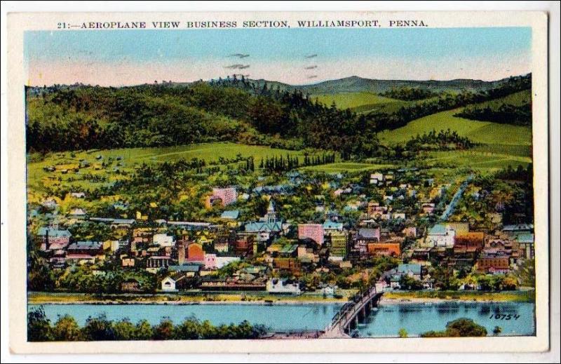 Aeroplane View, Williamsport PA