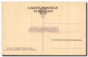 Old Postcard Brussels Collegiate Ss Michel Gudule External view