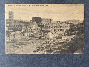 Colosseo Veduto Dal Palatino Roma Italy Litho Postcard H2029081901