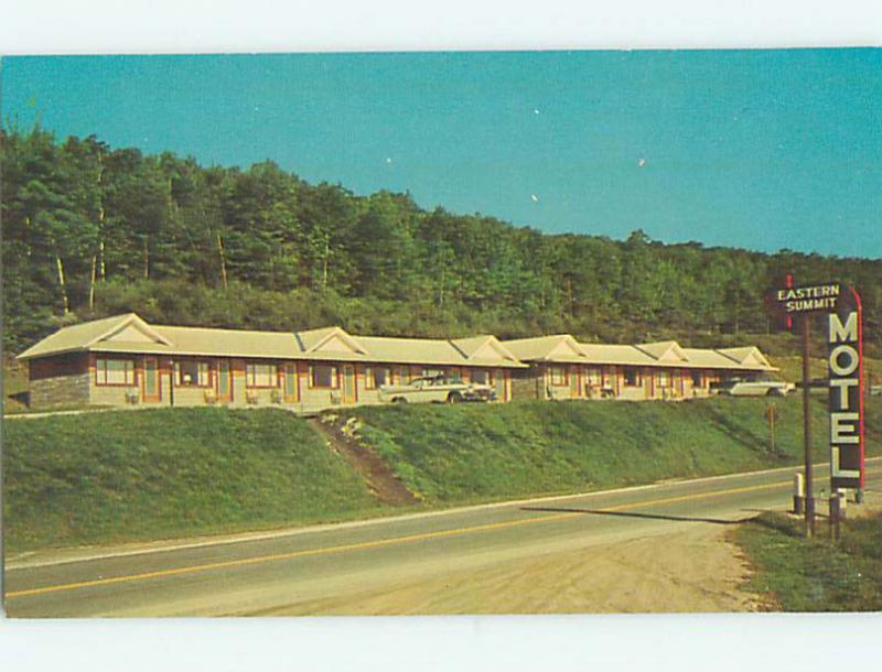 Unused Pre-1980 EASTERN SUMMIT MOTEL Florida Massachusetts MA u0729@