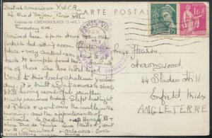 France Postcard - Chateau De Chenonceaux    RS10266