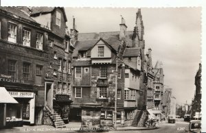 Scotland Postcard - The Royal Mile - Edinburgh - Real Photograph - Ref ZZ4846