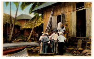 Panama , Native Village in the Interior