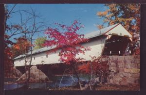 New England Covered Bridge Post Card 3558