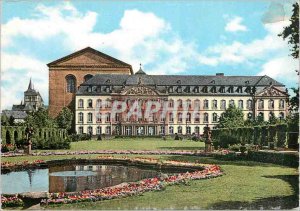 Postcard Modern Treves (Germany) Le Chateau