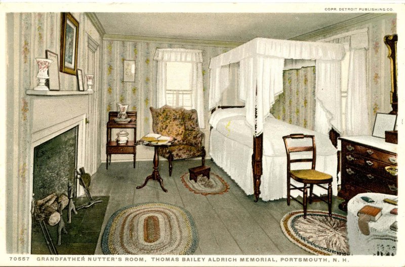 NH - Portsmouth. Thomas Bailey Aldrich House, Set of 11 cards- See all photos