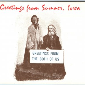 1974 Sumner, IA Iowa Greetings Village Prints Serious Publisher Comic PC A243