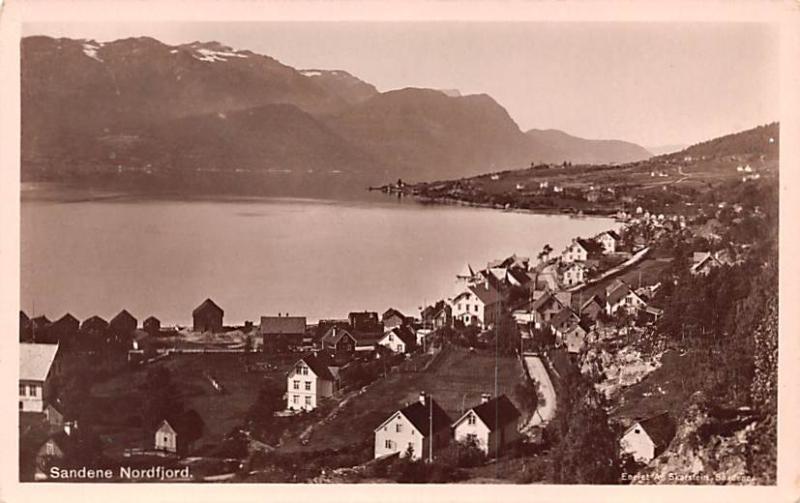  Norway Postcard Sandene Nordfjord 