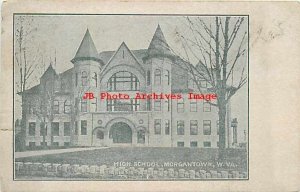 WV, Morgantown, West Virginia, High School Building Exterior View