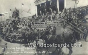 Deutsches Turnfest Leipzig Germany Unused 