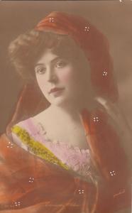 Eleonore Olden theatre stage actress 1909 photo postcard
