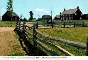 New York Long Island Old Bethpage Restoration Henry R Williams Homestead