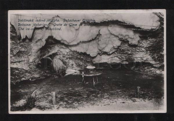 059593 HUNGARY ice-caves of Dobobsina Vintage PC