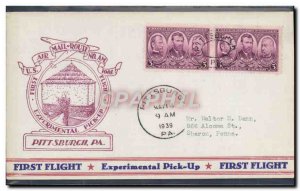 Letter USA 1st flight Pittsburgh Pa May 14, 1939