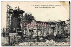 Old Postcard Roye Candy Ruins of Labruyere