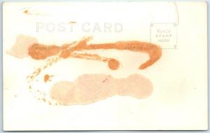 RPPC  TURNER FALLS, Oklahoma  OK   Birdseye TURNER FALLS TAVERN  c1930s Postcard