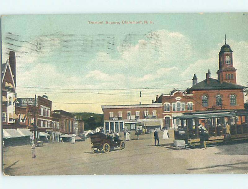 Divided Back SHOPS AT TREMONT SQUARE Claremont New Hampshire NH hs3889