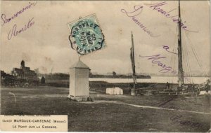 CPA MARGAUX Cantenac-Le Port sur la Gironde (28535)