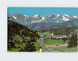 Postcard Estes Park Colorado USA