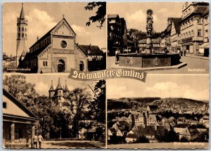 Johanniskirche Marktplatz Fünfknopfturm Blick Vom Rechberg Germany Postcard