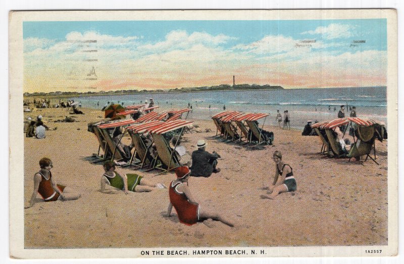 Hampton Beach, N.H., On The Beach