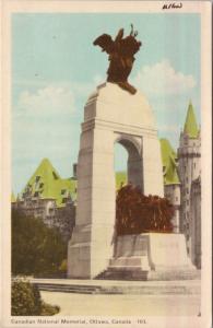 Canadian National Monument Ottawa Ontario ON Ont. Vintage Postcard E27