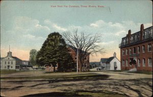 Three Rivers Palmer MA From the Common c1910 Postcad
