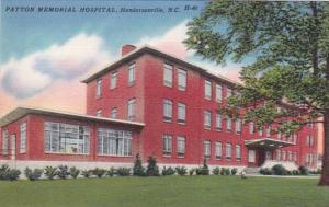 North Carolina Hendersonville Patterson Memorial Hospital