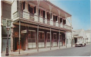 Arnaud's Restaurant French Quarter New Orleans Louisiana 1950s Car