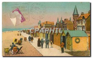 Old Postcard Caux Sea