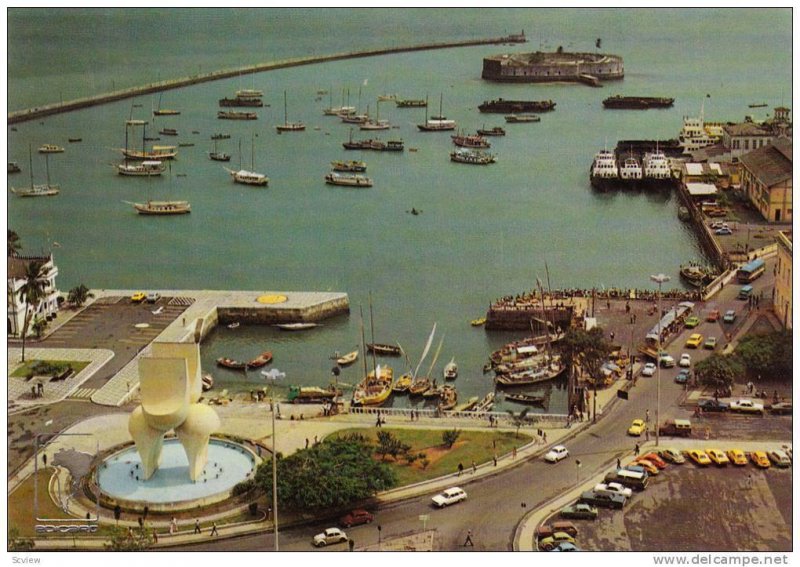 BRASIL, Visconde de Cayru Square, Salvador de Bahia, 50-70s