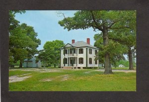 NC Bentonville Battle Civil War Harper House North Carolina Postcard Military