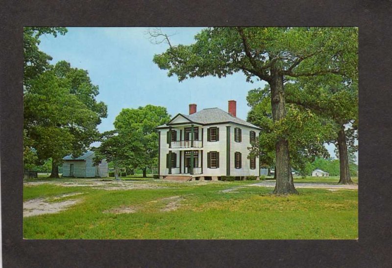 NC Bentonville Battle Civil War Harper House North Carolina Postcard Military