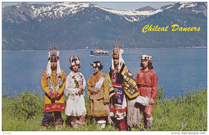 ALASKA, 1940-1960's; Chilcat Dancers of Alaska, Lynn Canal