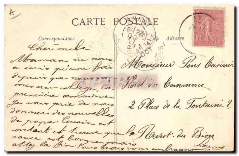 Old Postcard Fancy Man M Vatel Satisfaction