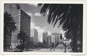 RP; Plaza Independencia, Montevideo, R. O. de Uruguay, 10-20s