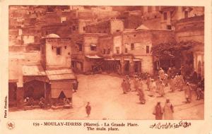 BR78240 moulay idriss morocco la grande place africa