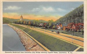 Kanawha Boulevard - Charleston, West Virginia WV  