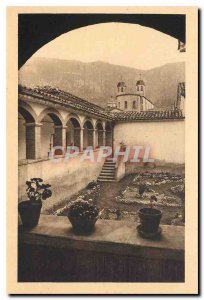 Old Postcard Chartreuse Montrieux Garden Promenoir a Cell