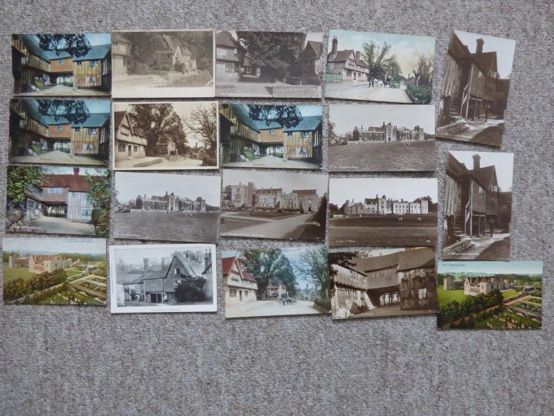 bu0143 - Penshurst , Kent - 19 postcards - All Showing
