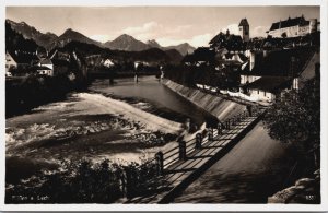 Germany Fussen an Lech, Füssen Vintage RPPC C205