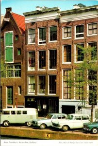 Amsterdam, Holland Netherlands  ANNE FRANK HOUSE Frankhuis  1977 4X6 Postcard