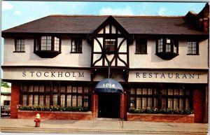 Postcard RESTAURANT SCENE Detroit Michigan MI AM4646