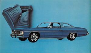 Chevrolet Impala Custom Coupe 1974 Advertising Vintage Postcard (J29233)