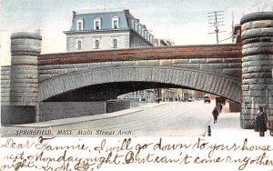 Main Street Arch Springfield, Massachusetts MA