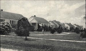 PORT SULPHUR LA Suburban Neighborhood Old Postcard