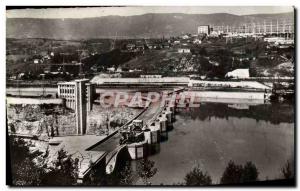 Postcard View of Modern Genissiat & # 39Ensemble Administrative Building