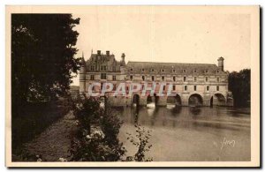 Old Postcard The Chateau France Chateaux de la Loire Chateau De Chenonceau We...