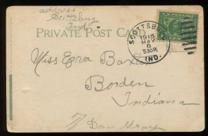 Federal Building, Pittsburg, PA. Undivided back private mailing card